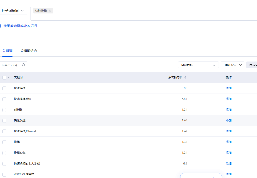 百度关键词规划师