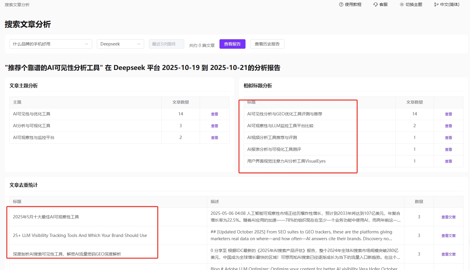犀帆分析内容结果